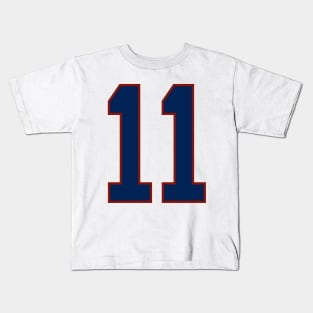 Blue 11 Kids T-Shirt